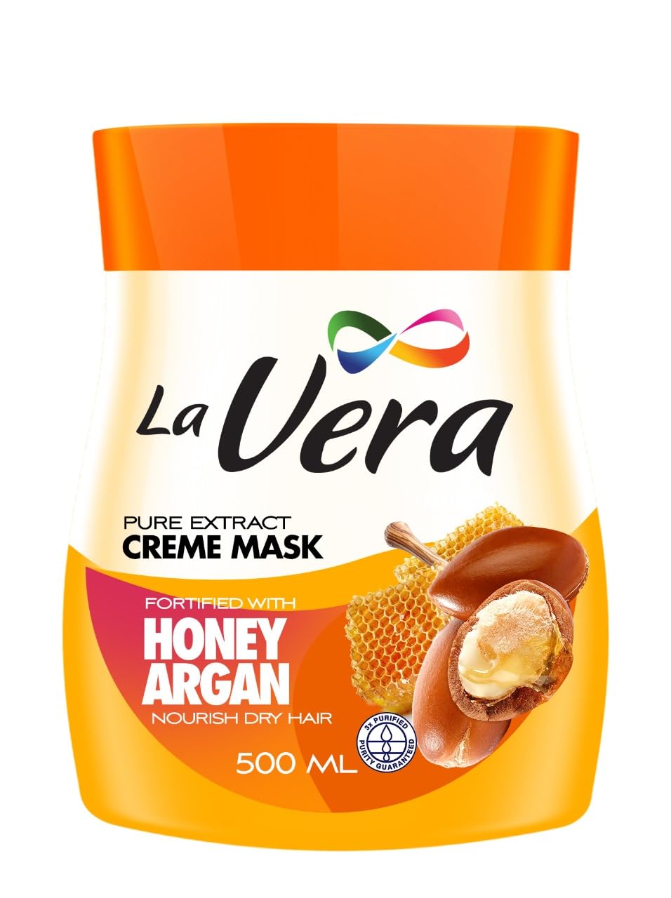 Hair Mask Crème Fortified With Honey & Argan - 900 Gm +150 Gm Free