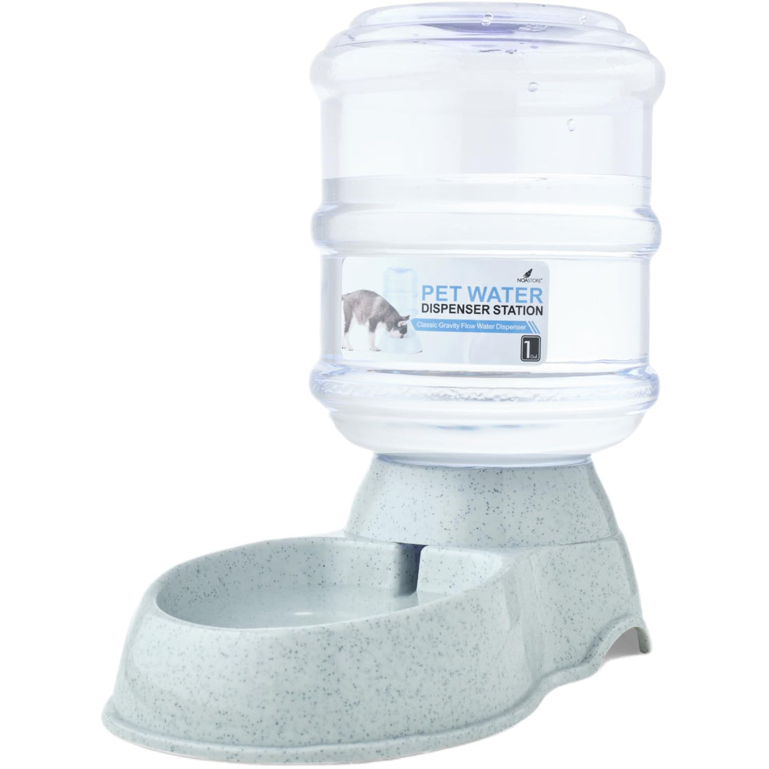 Noa Store Automatic Pet Water Dispenser - 3 Gallon Gravity Water Dispenser for Dogs and Cats - Large Capacity for Small and Large Pets - Easy Refill and Cleaning