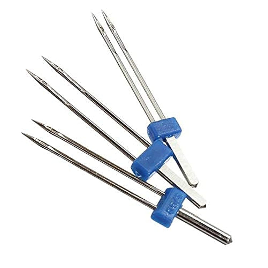 Sewing Machine Accessories Double Twin Needle Pins for Butterfly Brother Singer - Pack of 3