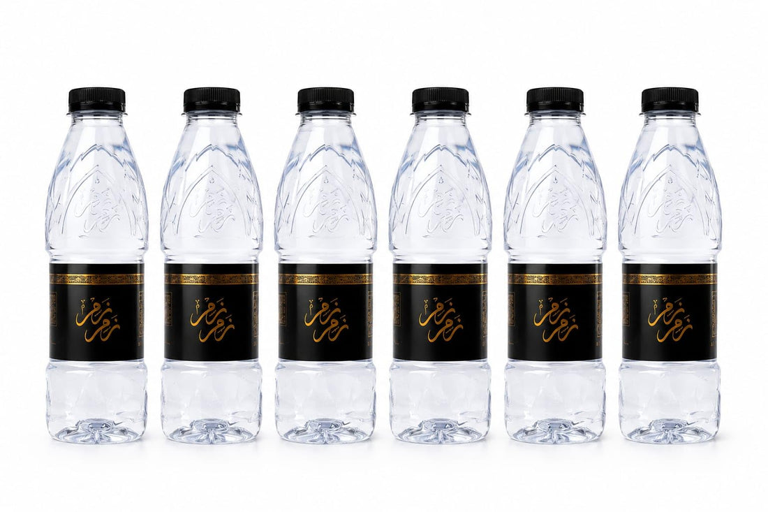Zam Zam Blessed Water - 6 Pack - 335ml | Purity & Spirituality in Portable Bottle