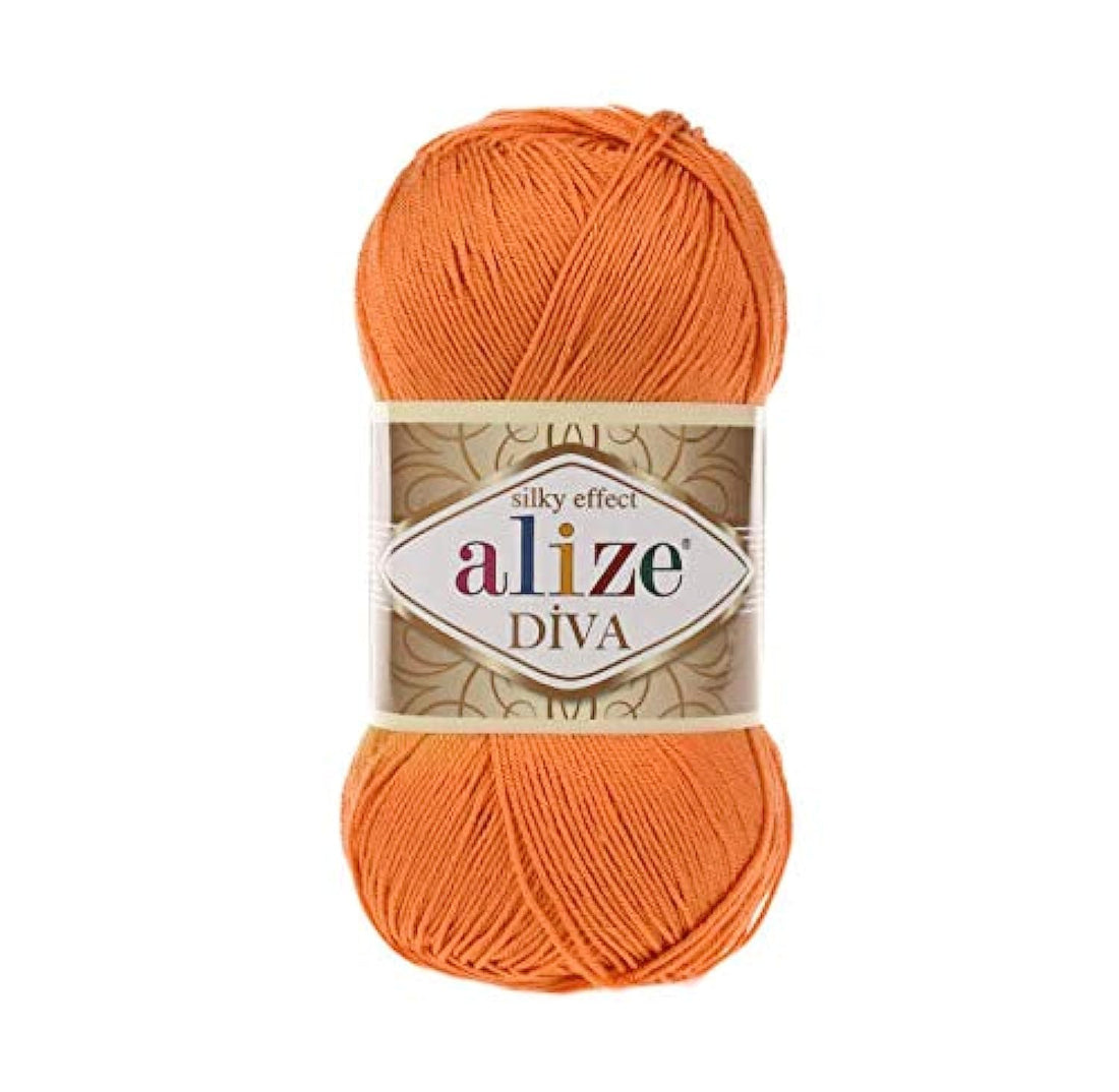 yarn orange No 83