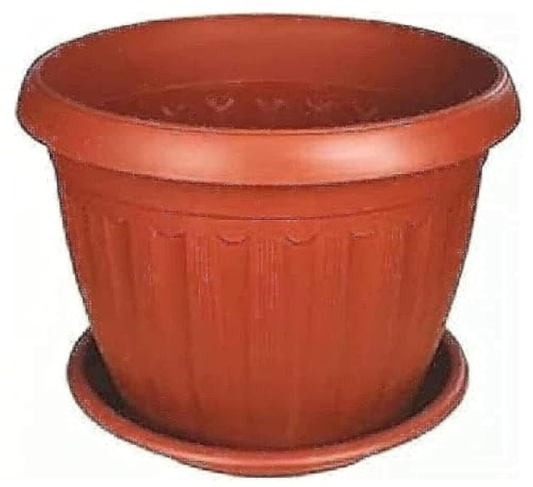 German Plant Pot, 25cm, 5 Pieces