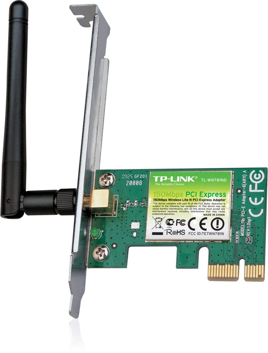 TP-Link 150Mbps Wireless N PCI Express Adapter(TL-WN781ND)