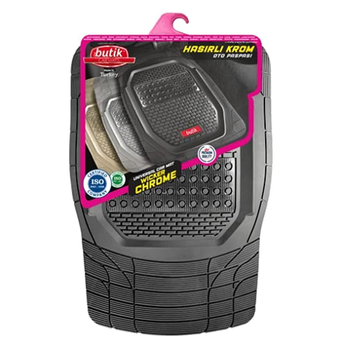 Jaguar E-Pace 5 Piece Turkish Car Pedal Set Black