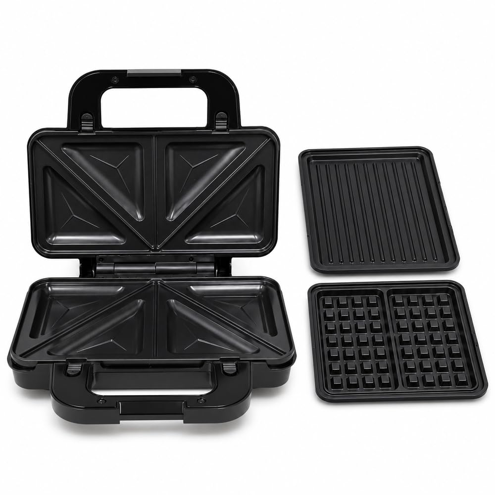 Luma Bella - 3-in-1 Sandwich Maker Set 1000W - A1-60