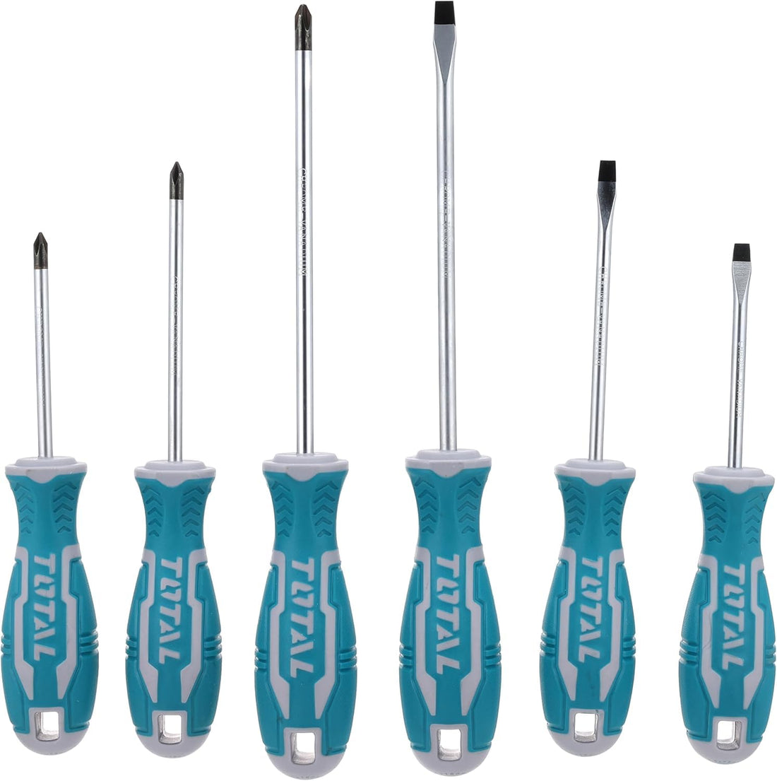 TOTAL TOOLS 6 Pcs screwdriver set - THT250606