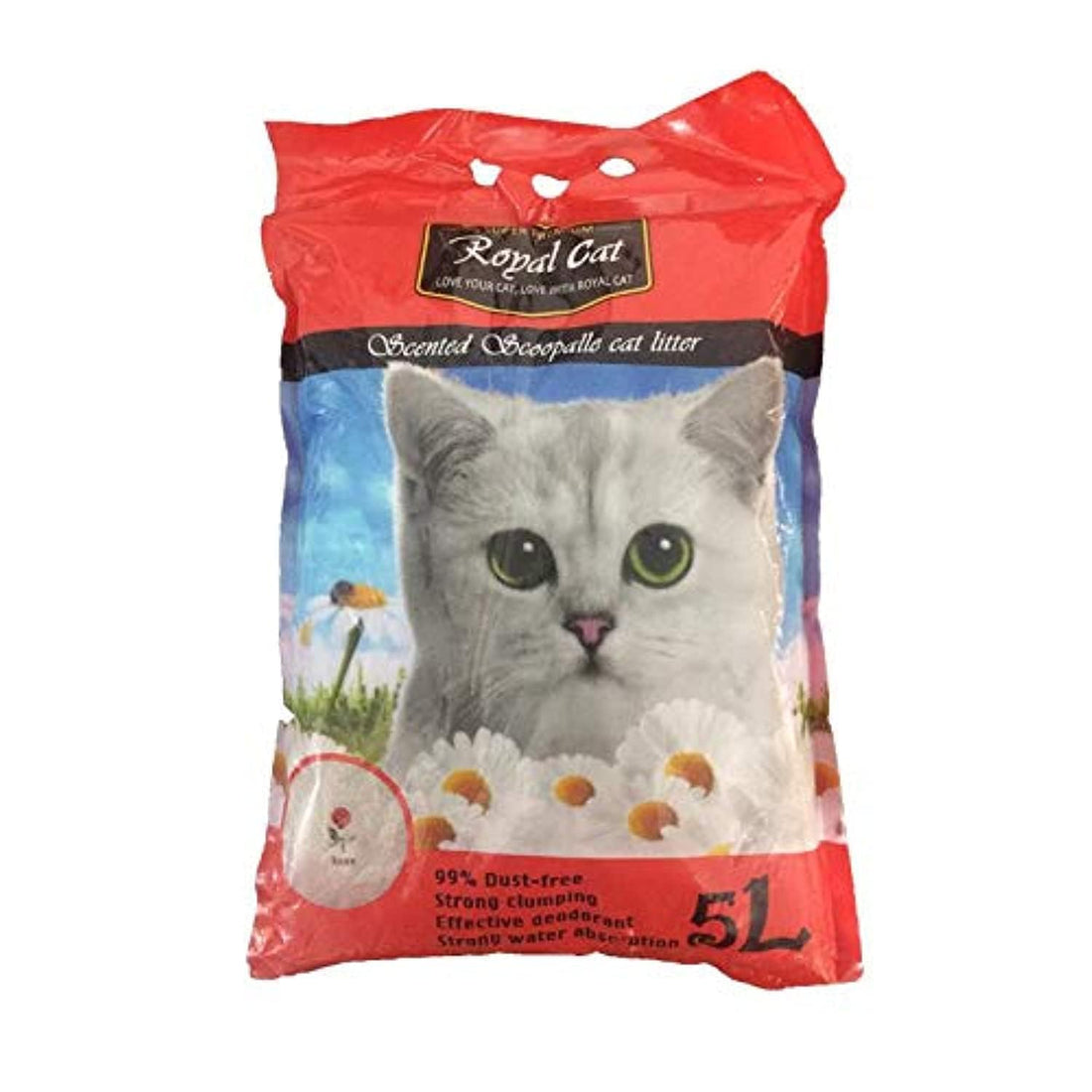 Royal Cat Carbon Caramel with flower scent 5 liter