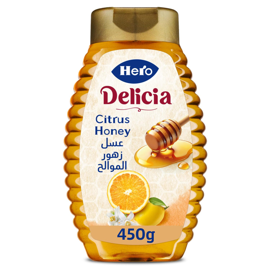 Hero Delicia Citrus Honey Squeeze - 450 gm
