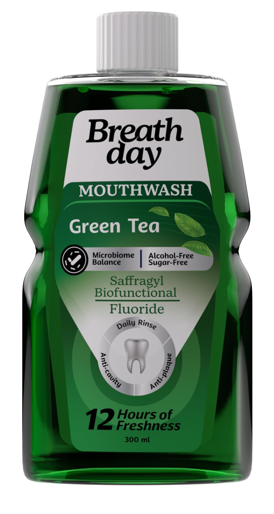 Breath day mouthwash Green Tea 300ml
