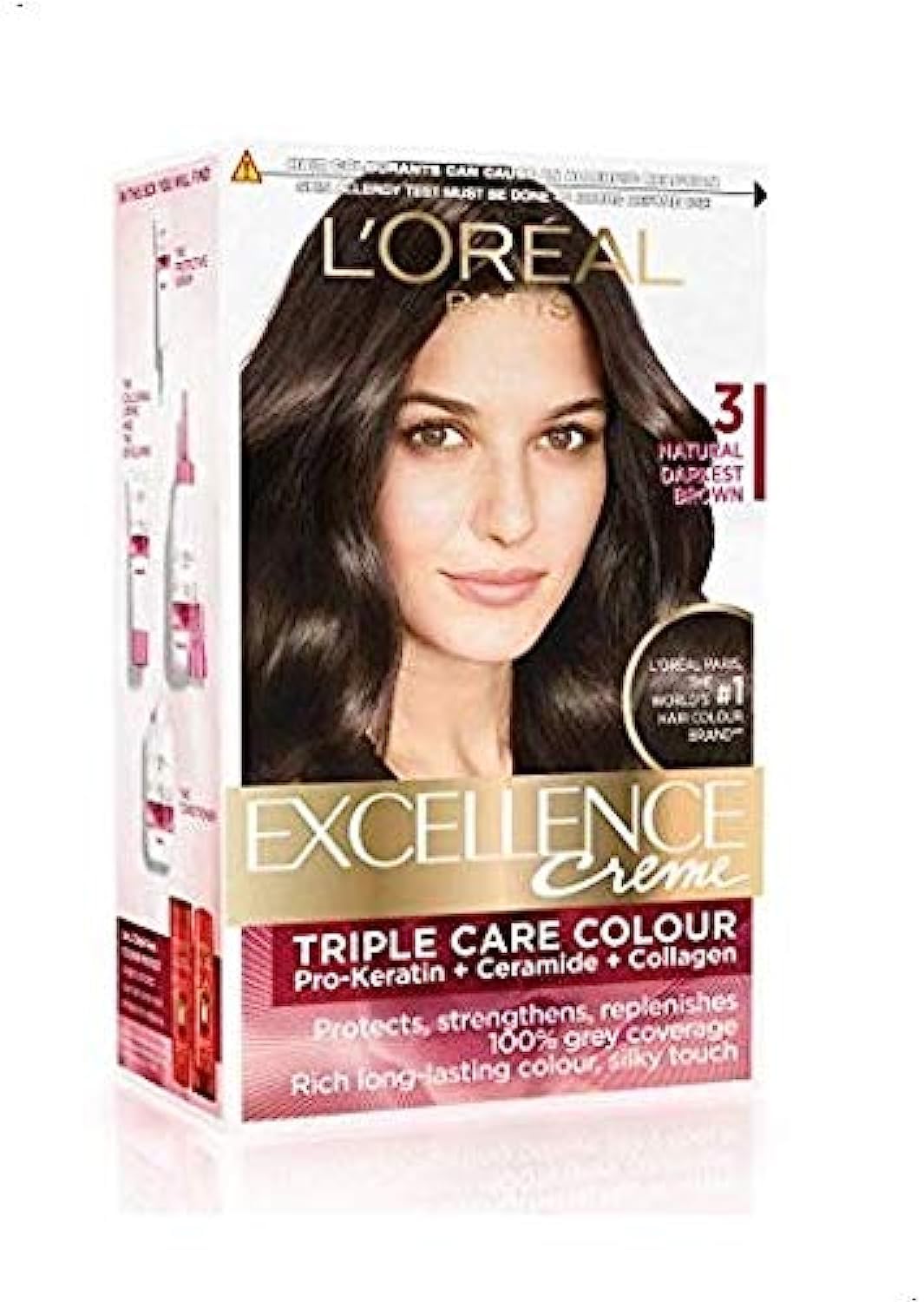 L'Oreal Excellence 3 Dark Brown @ 15% POFF