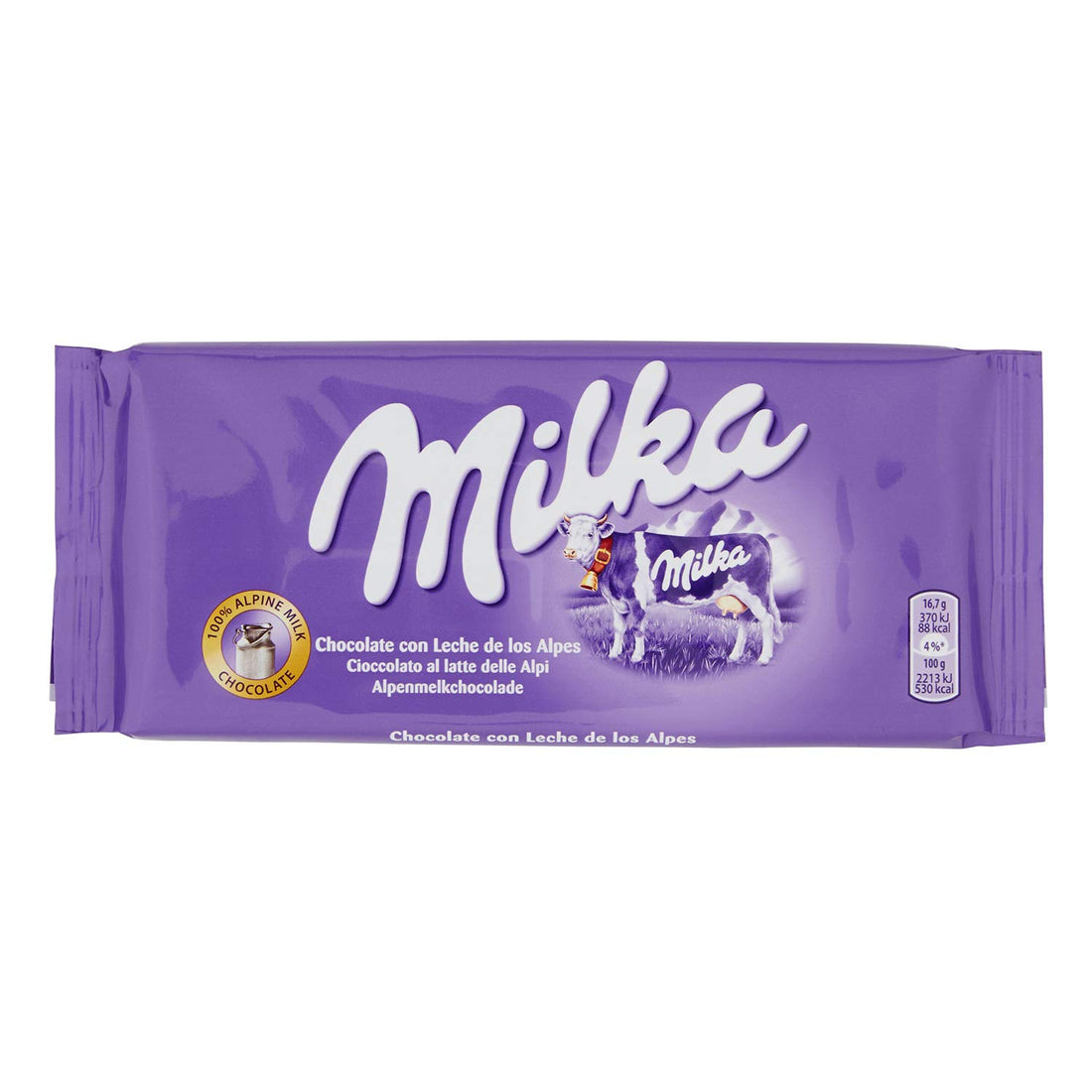 Milka Alpine Milk Chocolate 100G