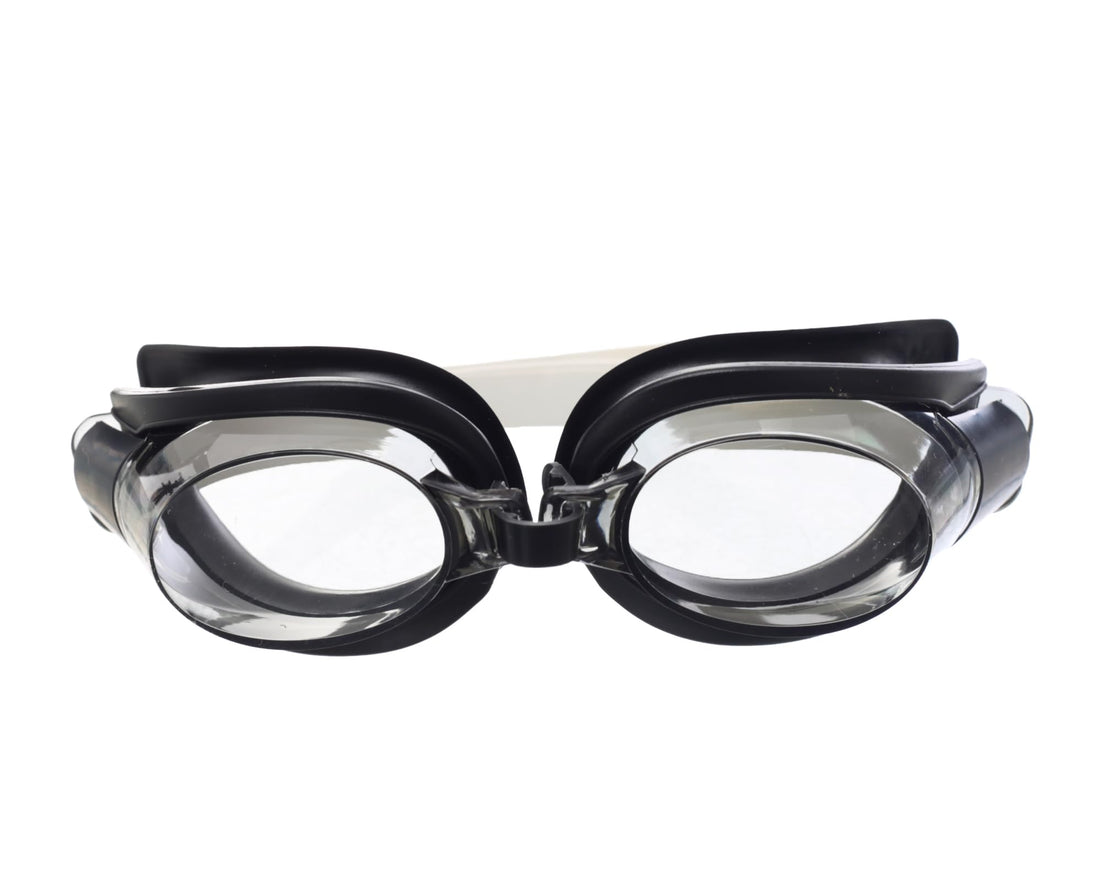 MINSA Swim Goggles on Card M223 Black for Swimming and Water Sports