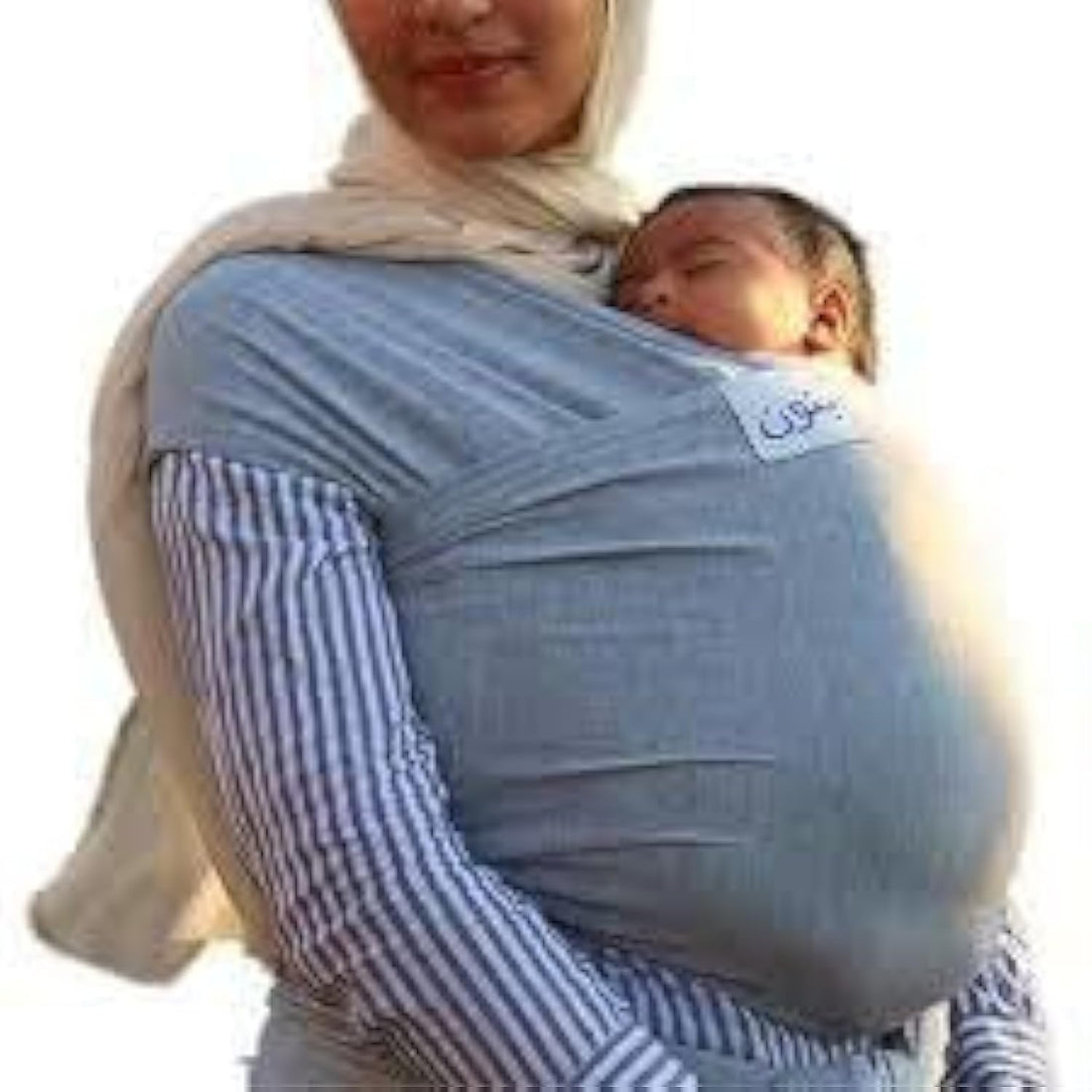 Baby wraap Healthy and Comfortable Wrap Baby Carrier (Light Grey)