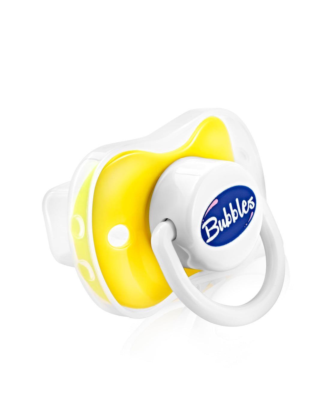 Bubbles pacifier - yellow