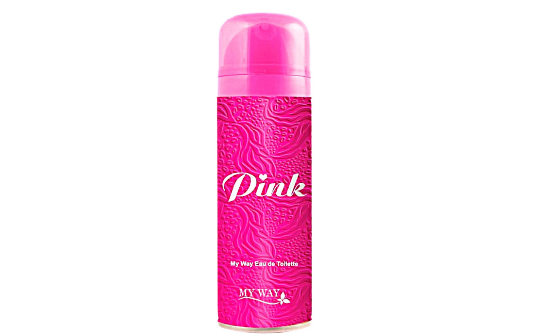 My Way Women Body Spray Eau de Toilette Perfumed Body Spray 120ml (Pink)