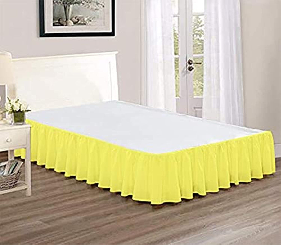Tigers Trade Lines Twin/Single Size, Egyptian Cotton,Solid Pattern, Yellow - Bedding Accessories