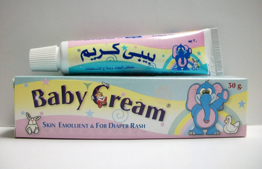 Baby Cream Baby Cream, Moisturizing & Diaper Rash Treatment, 30g