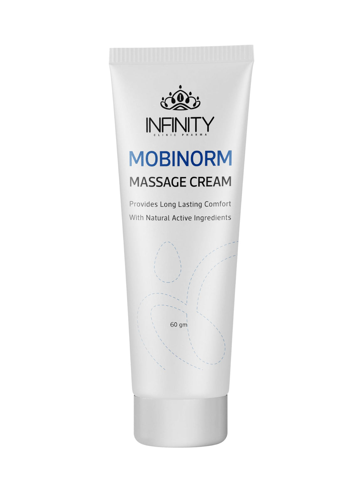 Infinity Mobinorm Massage Cream Provides Long Lasting Comfort with Natural Active Ingredients Tube 60gm