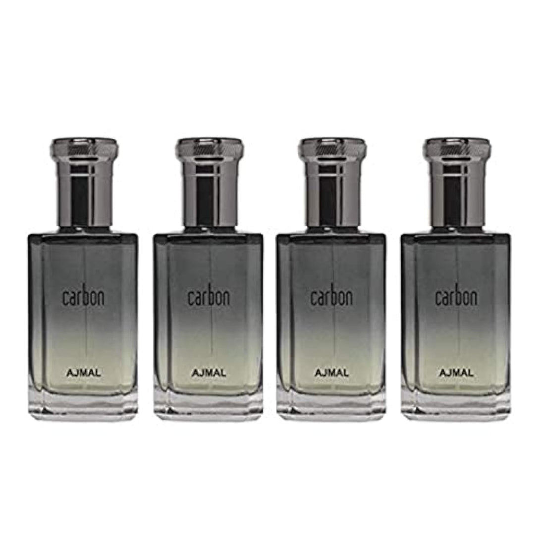 Ajmal Perfumes Carbon Eau De Perfume For Men, 4 x 100 ml (Pack of 1)