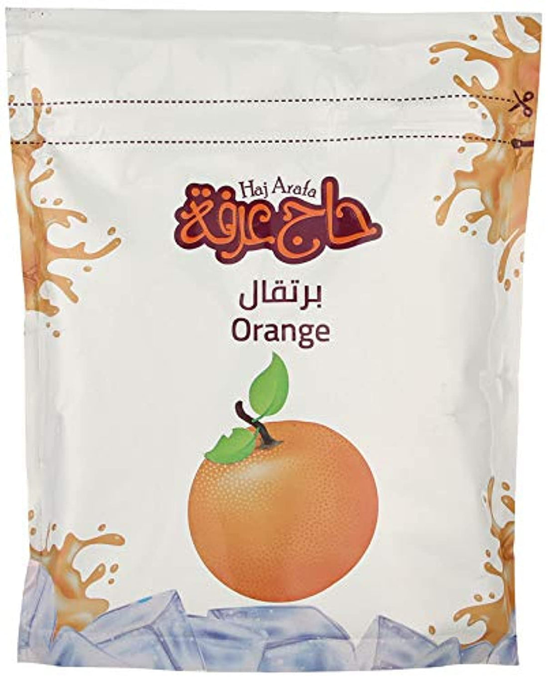Haj Arafa Instant Orange Flavored Drink Powder - 400 gm
