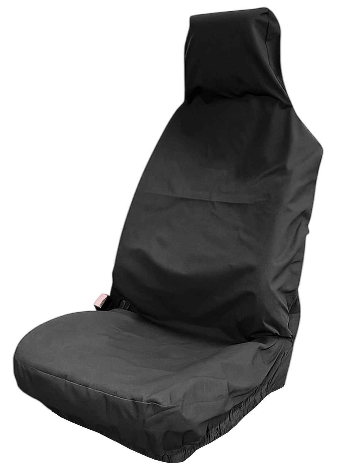 1PCS Heavy Duty Car Seat Covers | Universal Fit Black | Front Car Seat Cover Protectors | Durable And Easy Wipe Clean Waterproof Material (1 PACK)