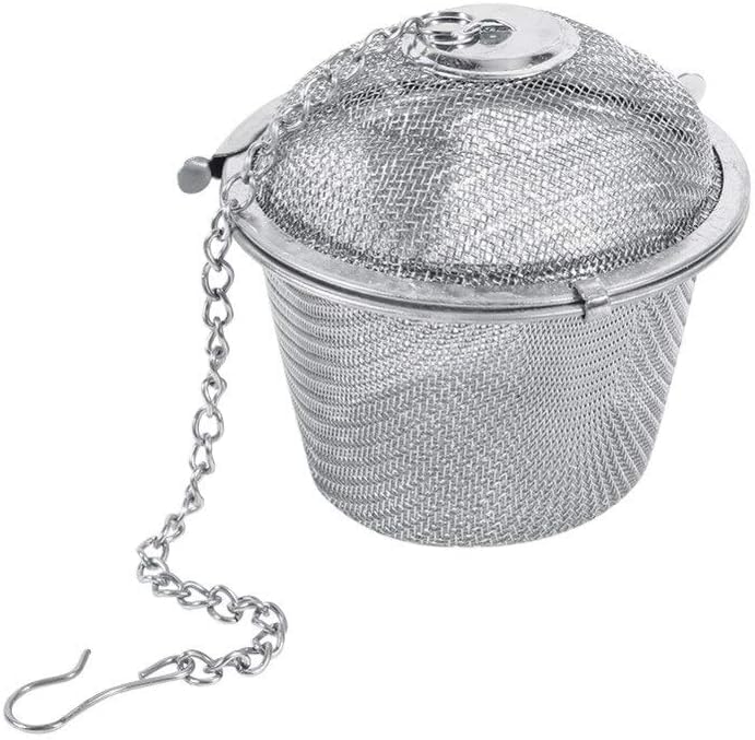 fashion mania Tool Parts Factory Price 6.5cm Practical Tea Ball Sphere Spice Strainer Mesh Infuser Filter Stainless Steel Herbal