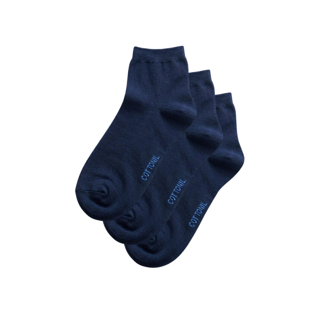 Cottonil Medical Ankle Socks, Pack of 3, Cotton, Everyday Casual Wear for Diabetes