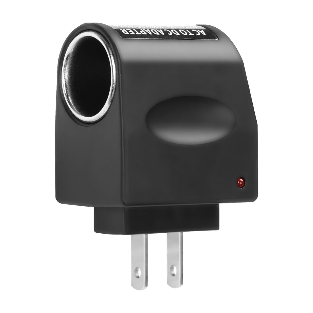 CERRXIAN AC to DC Converter 12V 6W Car Cigarette Lighter Socket, 110V AC to 12V DC Adapter, AC/DC Power Adapter - 1Pack