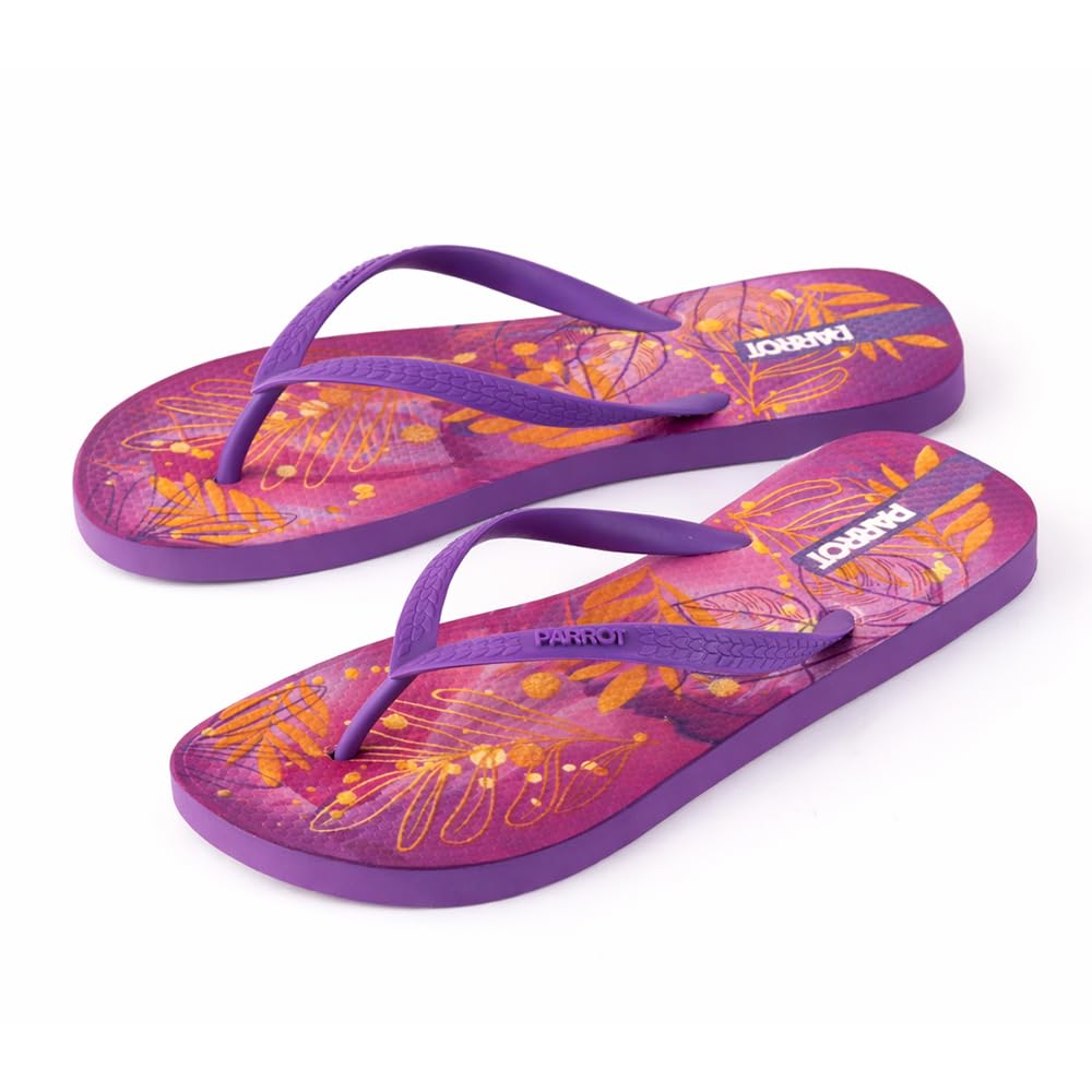 Petal Women Flip-Flops, Lightweight with Soft Strap, Cushioned Footbed & Non-Slip Sole