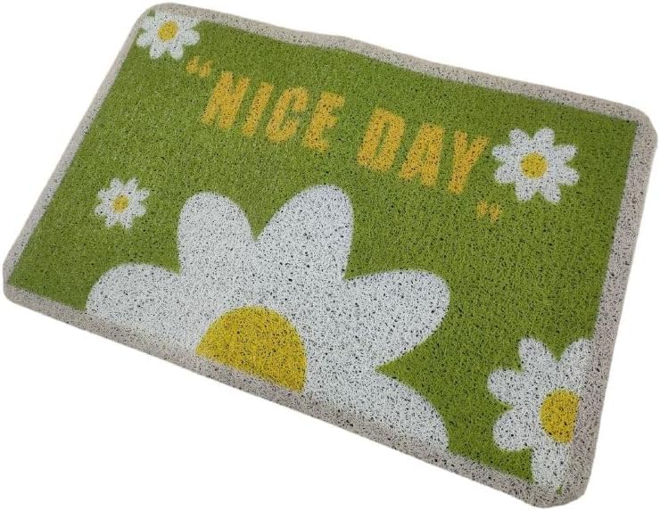 Mats Printed Door Mat Multi Color Poly Propylene Washable 40 x 60 CM (Shape:2)