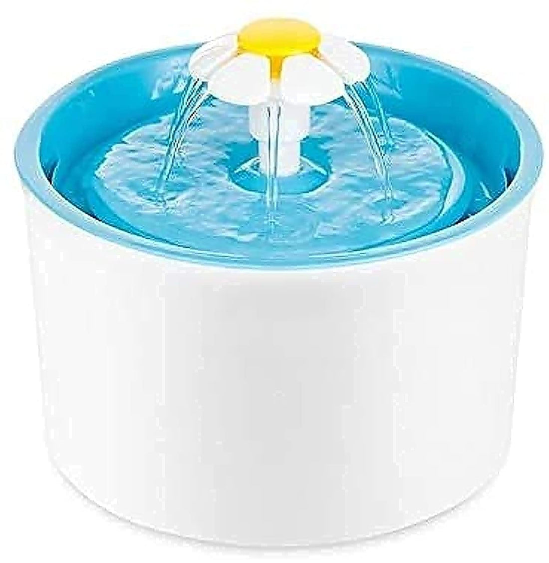 SKY-TOUCH Cats and Dogs Electric Drinking Water Dispenser, Hygienic and Healthy Automatic Pet Drinking Water Fountain, Blue, 6974042150761