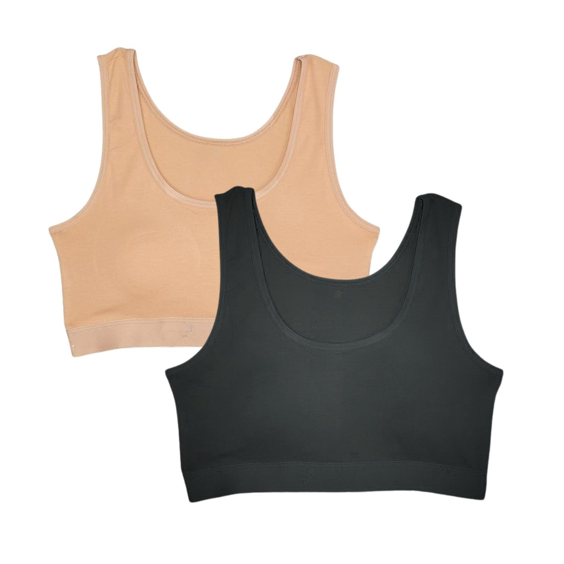 Karma Pack of 2 Comfort Padded Cotton Soft Bra for Women