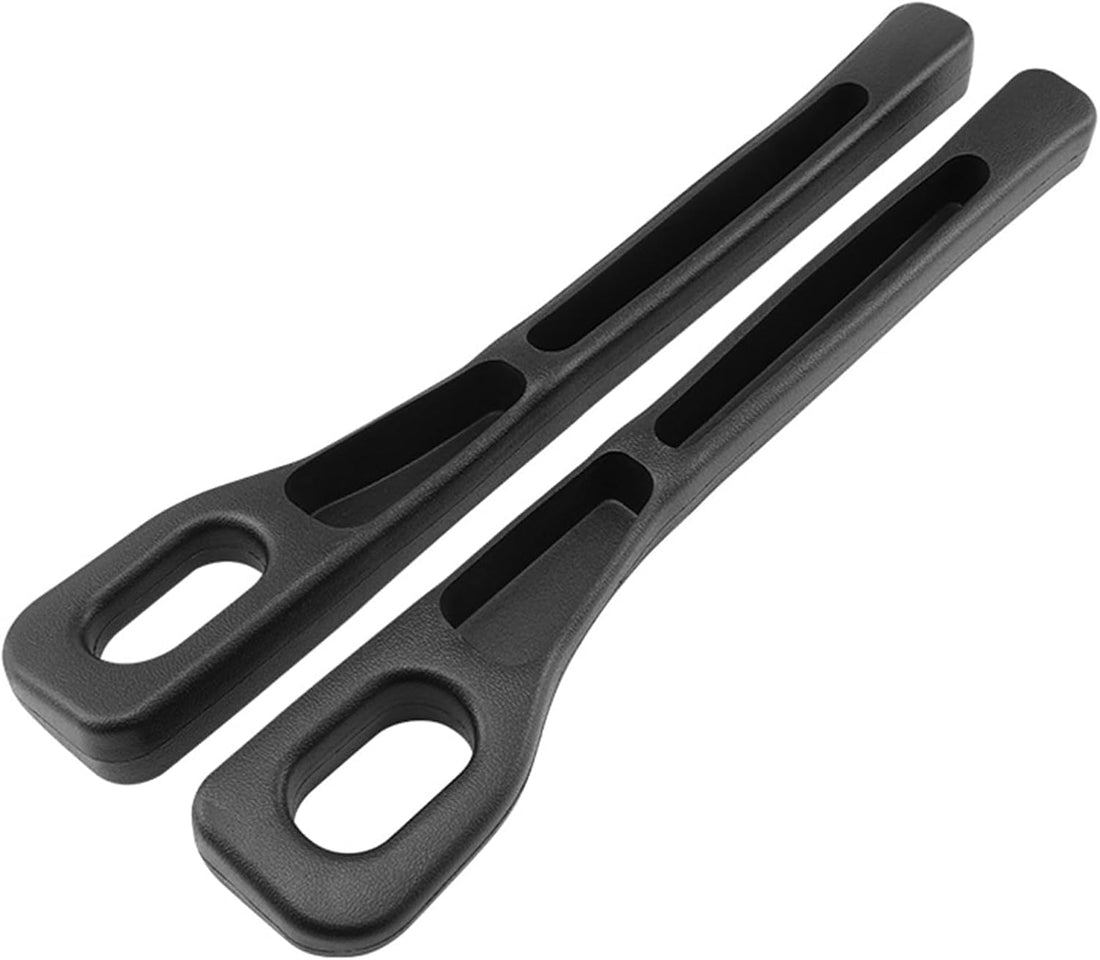 Circle M 2-Piece Multifunctional Car Seat Gap Filler Organizer: Storage for Phones Keys Universal – Black