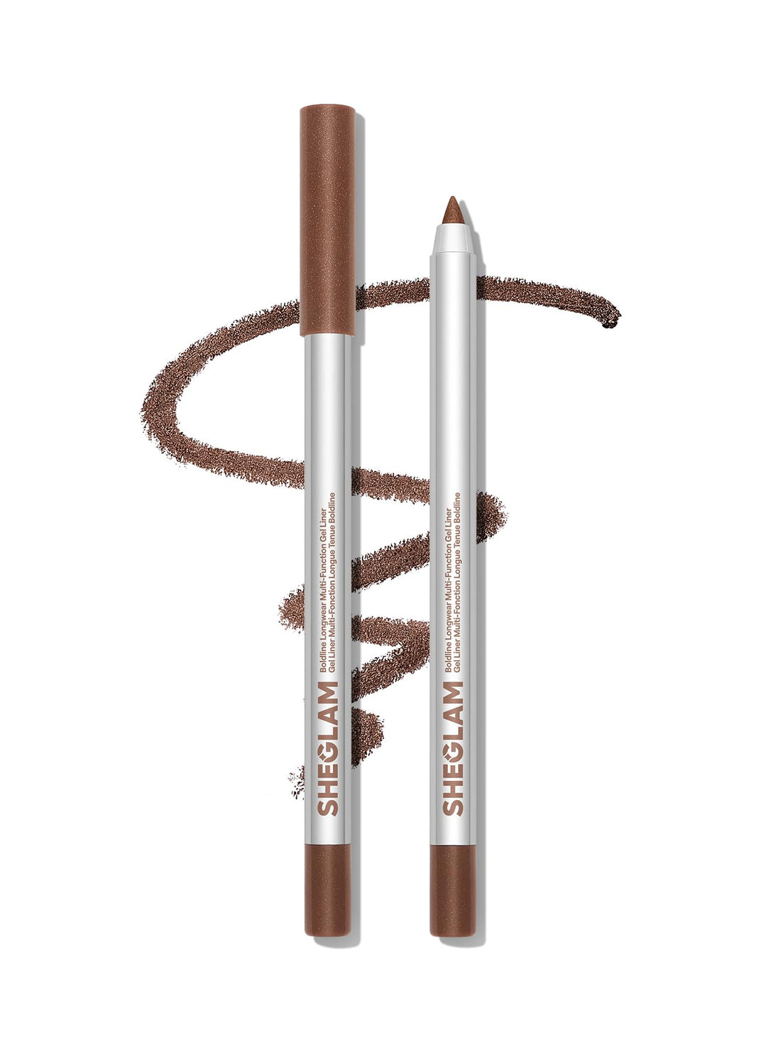 SHEGLAM Boldline Longwear Multi Gel Eyeliner in 10 Colors, High Color, Smokey Eye, Creamy Smooth, Can Be Sharpened, Metallic green