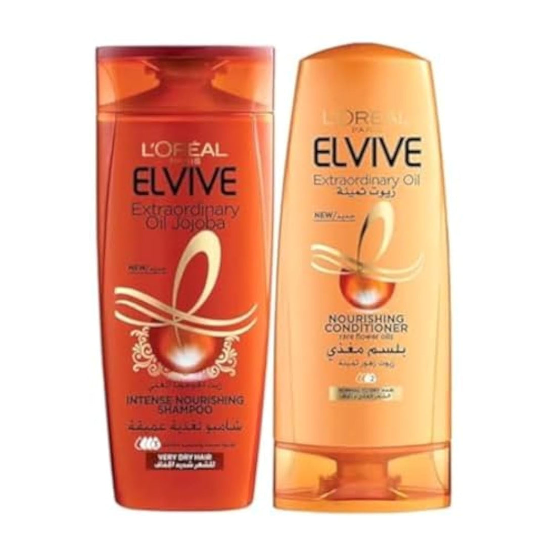 L’Oréal Paris Elvive Extraordinary Oil Shampoo 400ml + Conditioner 360 ml For Dry Hair