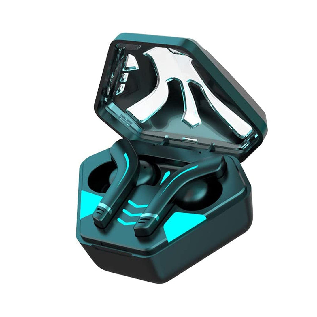 Generic MD186 Gaming Earbuds, Wireless Bluetooth, In-Ear Earbuds, Turquoise
