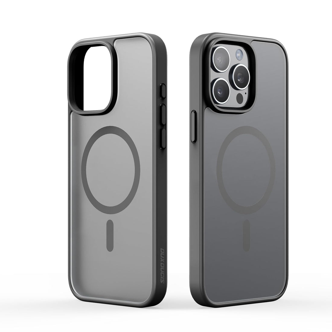 Phone Case Cover Premium Case Magnetic Wireless Charging Matte Back Cover Cover Compatible with IPhone 15 Pro Max (Black)