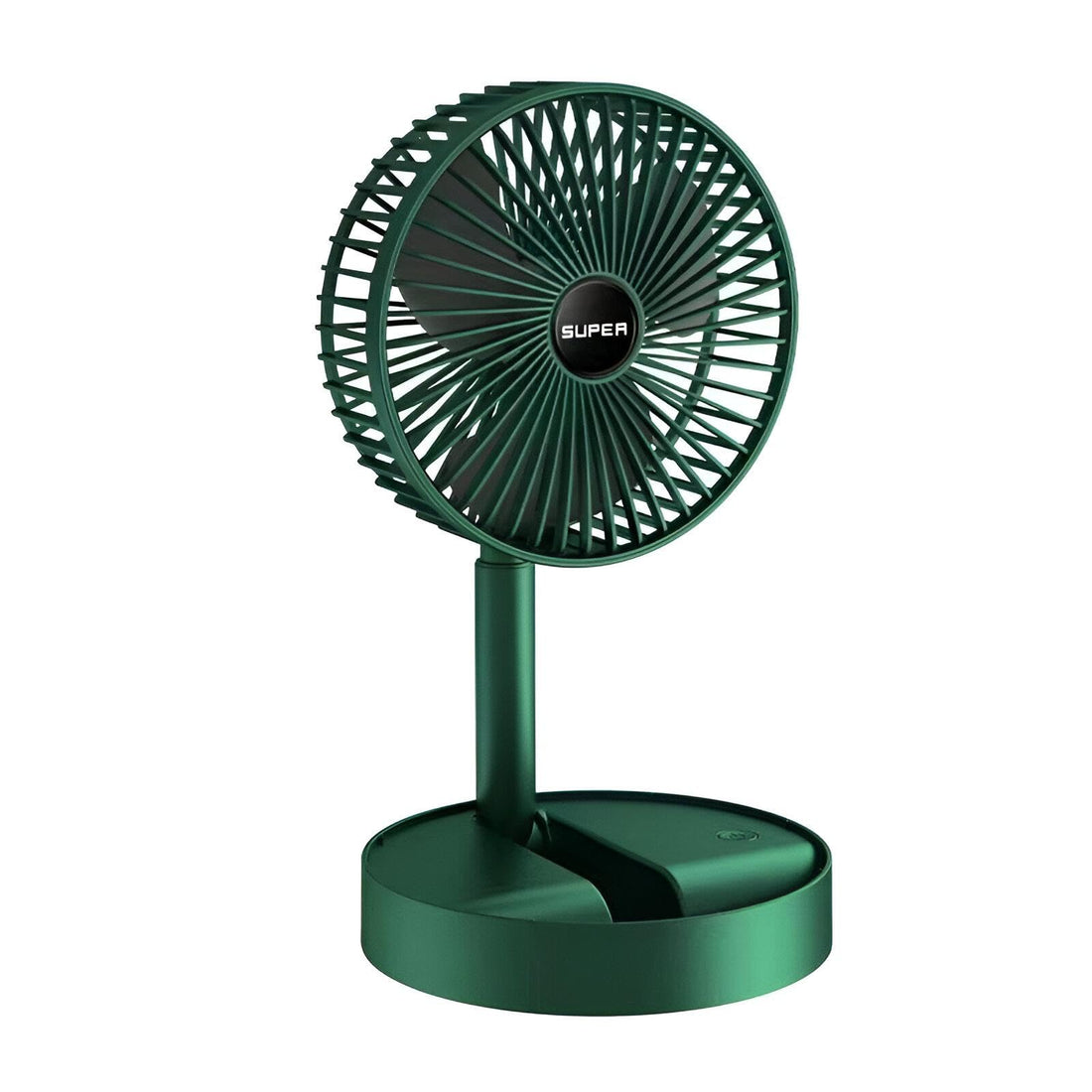 Retractable Small Fan - USB Powered Mini Electric Fan with Folding Feature, Low Noise Level, Long-lasting Battery, Portable for Home, Office, Travel, and Emergency Use with Quick Charging (Model1)