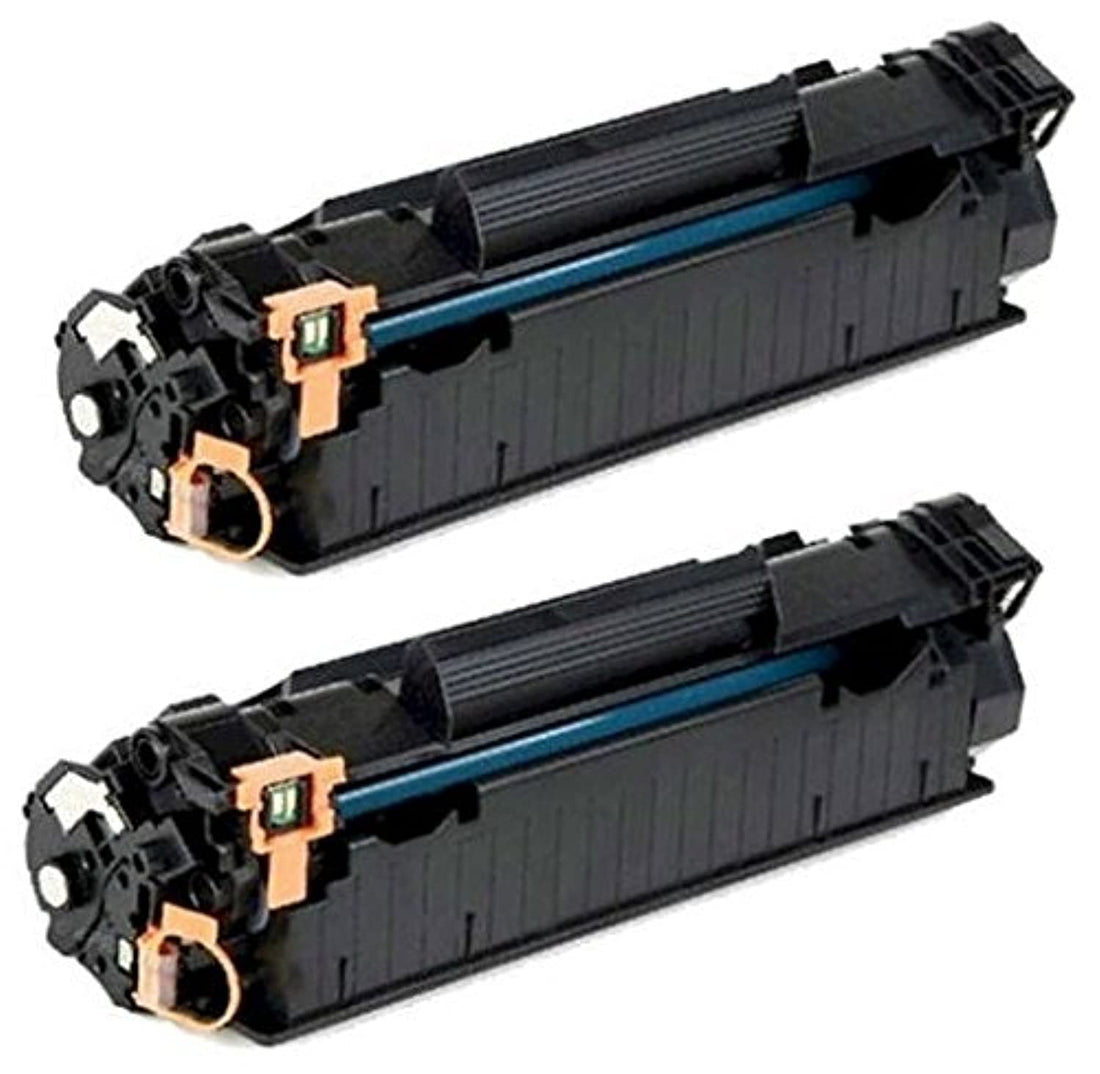 Prestige Cartridge CF283A 83A Pack of 2 Laser Toner Cartridges Compatible with HP Laserjet Pro MFP M225dn, M225dw, M201dw, M201n, M202dw, M202n, M125a, M125nw, M126nw, M127fn, M127fw, M128fn, M128fw