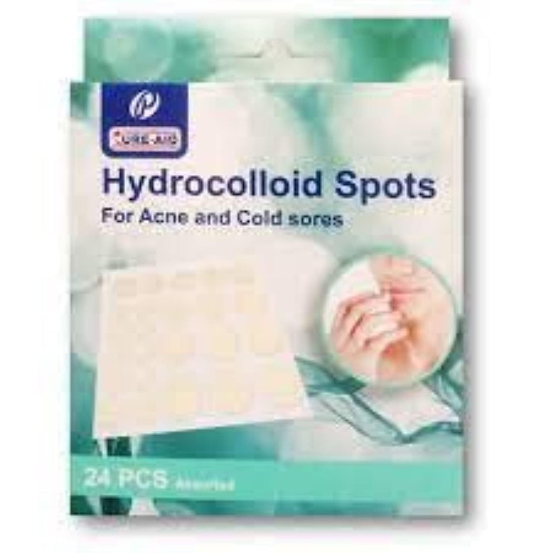 Hydrocolloid spots for acne and cold sores Skin Tone Pill Sticker