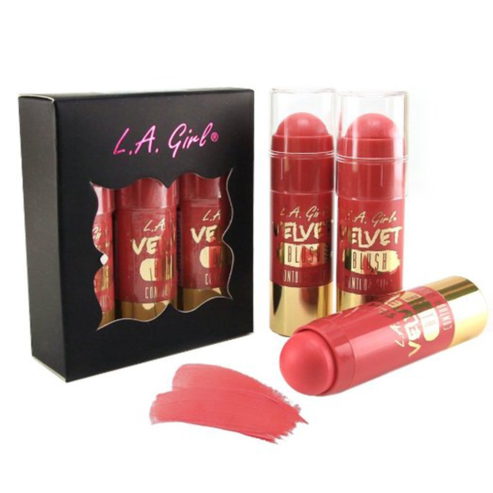 L.A Girl Velvet Blush Contour Stick Gcs586 Plume