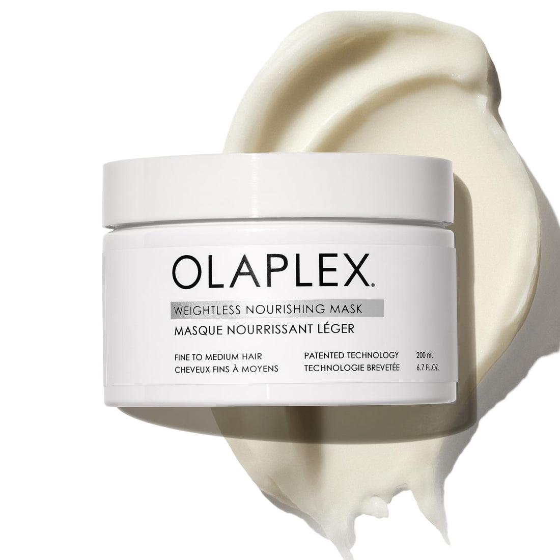 Weightless Nourishing Mask, Cuticle-sealing mask to hydrate and volumize fine to medium hair.