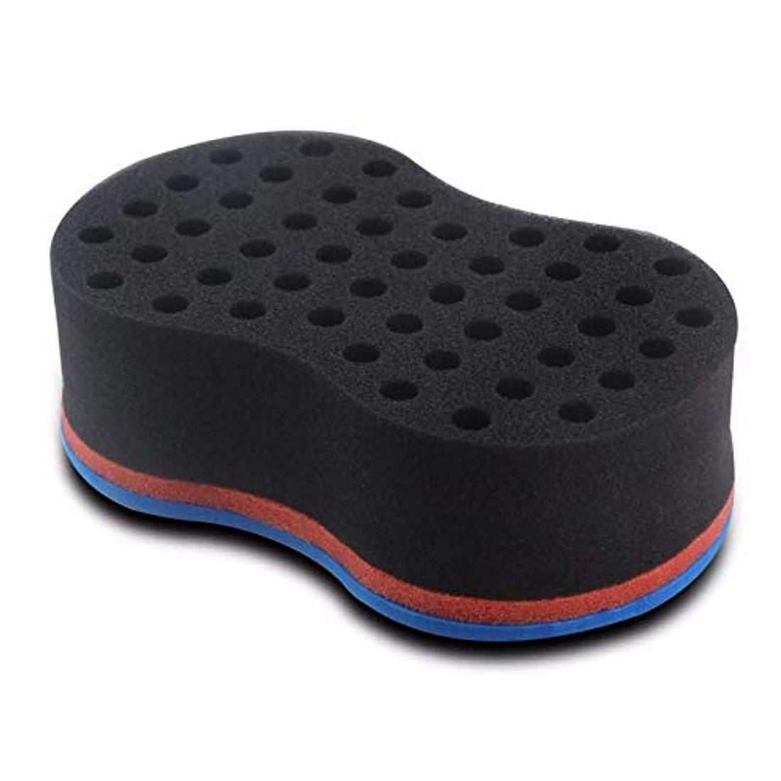 Curly Weave Flat Hole Sponge Brush