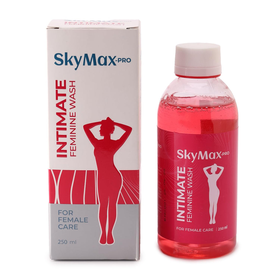 SkyMax-Pro Feminine Wash for Women – Daily Intimate Cleanser with Chamomile, Tea Tree Oil & Aloe Vera – Gentle & Refreshing Hygiene – 250ml