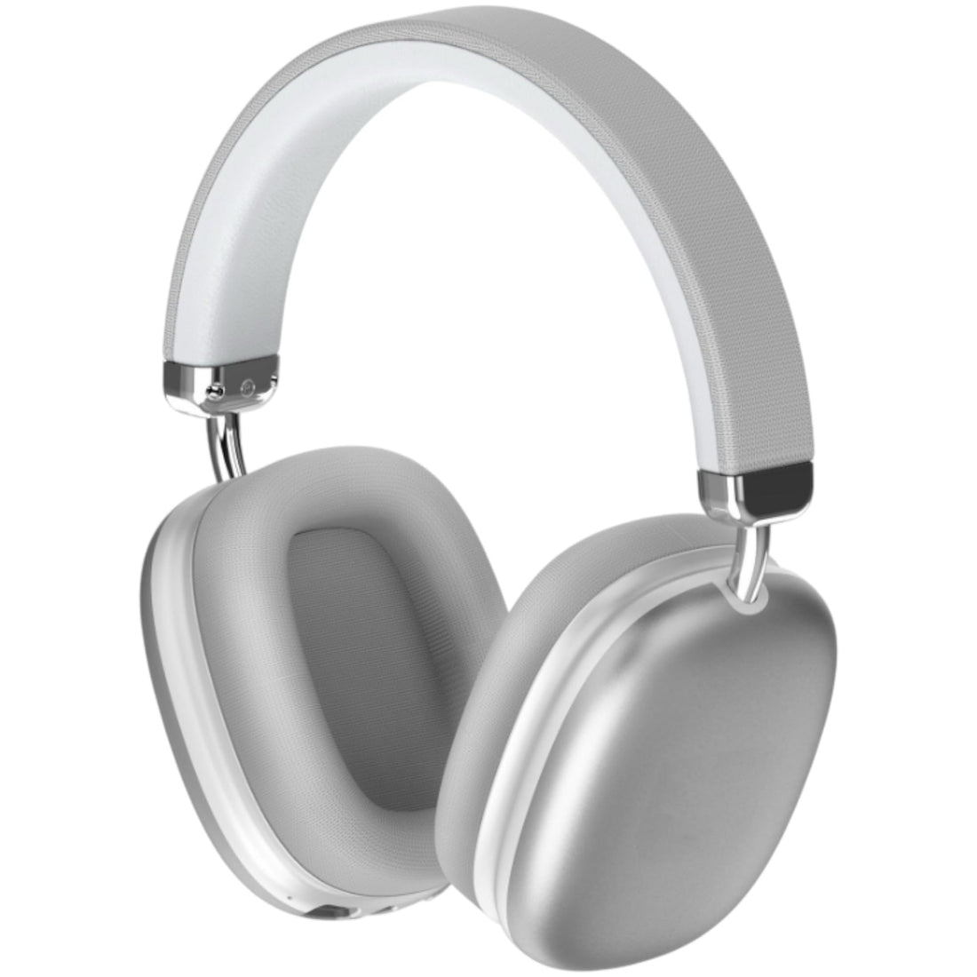 Wireless Bluetooth Headphones ST-1004, Active Noise Cancelling, HD Stereo Sound, Lightweight Design, with Built-in Microphone for Calls (Silver)