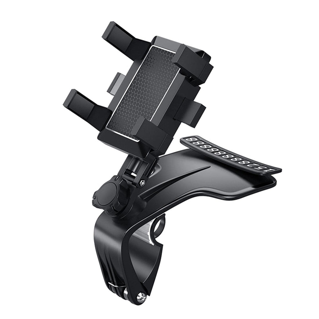 MOVKZACV Car Phone Holder, 360 Degree Rotatable Flexible Car Phone Mount, Cell Phone Car Mount Compatible with All Mobile Phones, for Car Dashboard, Windshield and Air Vent