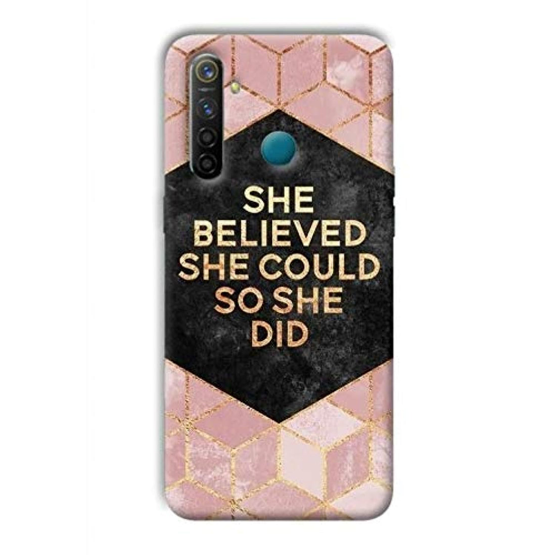 She Did Back Cover for Realme 6i