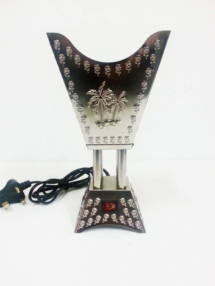 Medium Electric Incense Burner - Silver