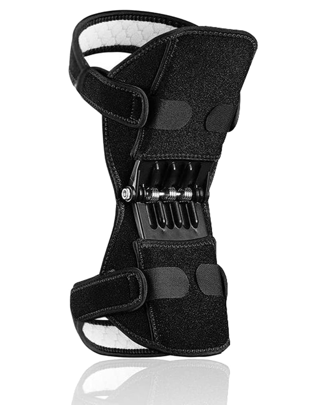 Adjustable Knee Brace Support Set for Men Women, Breathable Non-Slip Knee Straps for Sports, Running, Gym, Cycling, Joint Stabilizer for Pain Relief and Flexible Movement Support (Pack (Single))