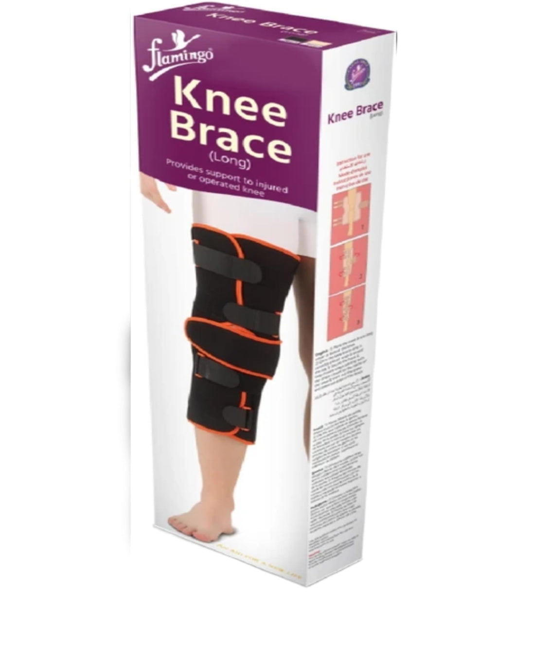 Knee Brace, Black, Open Patella Design, Adjustable Straps, Compression for Pain Relief, for Sports and Daily Use (3XL)